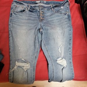 Size 14, Old Navy low rise skinny